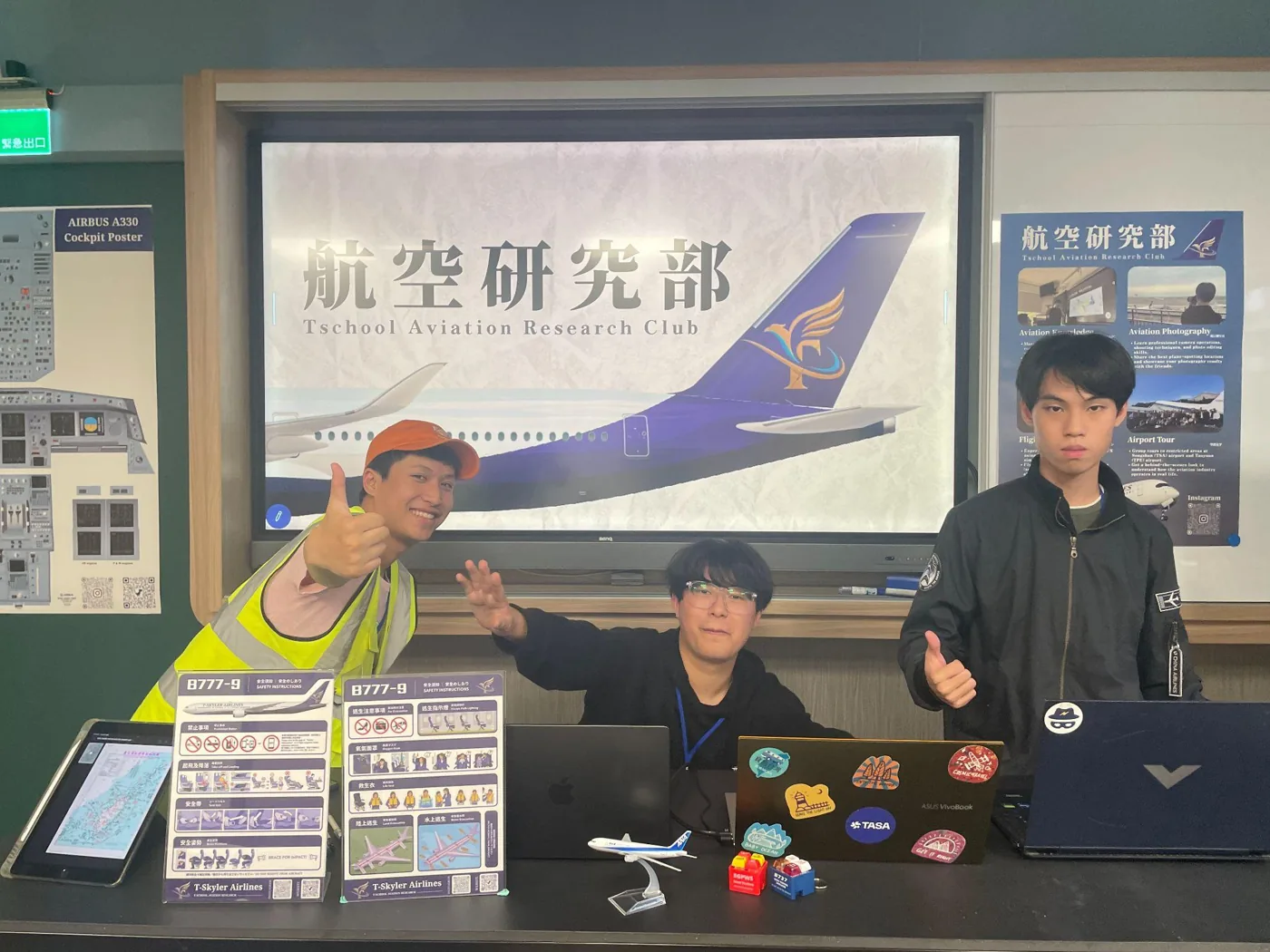 向日本學生介紹社團定位與課程規劃