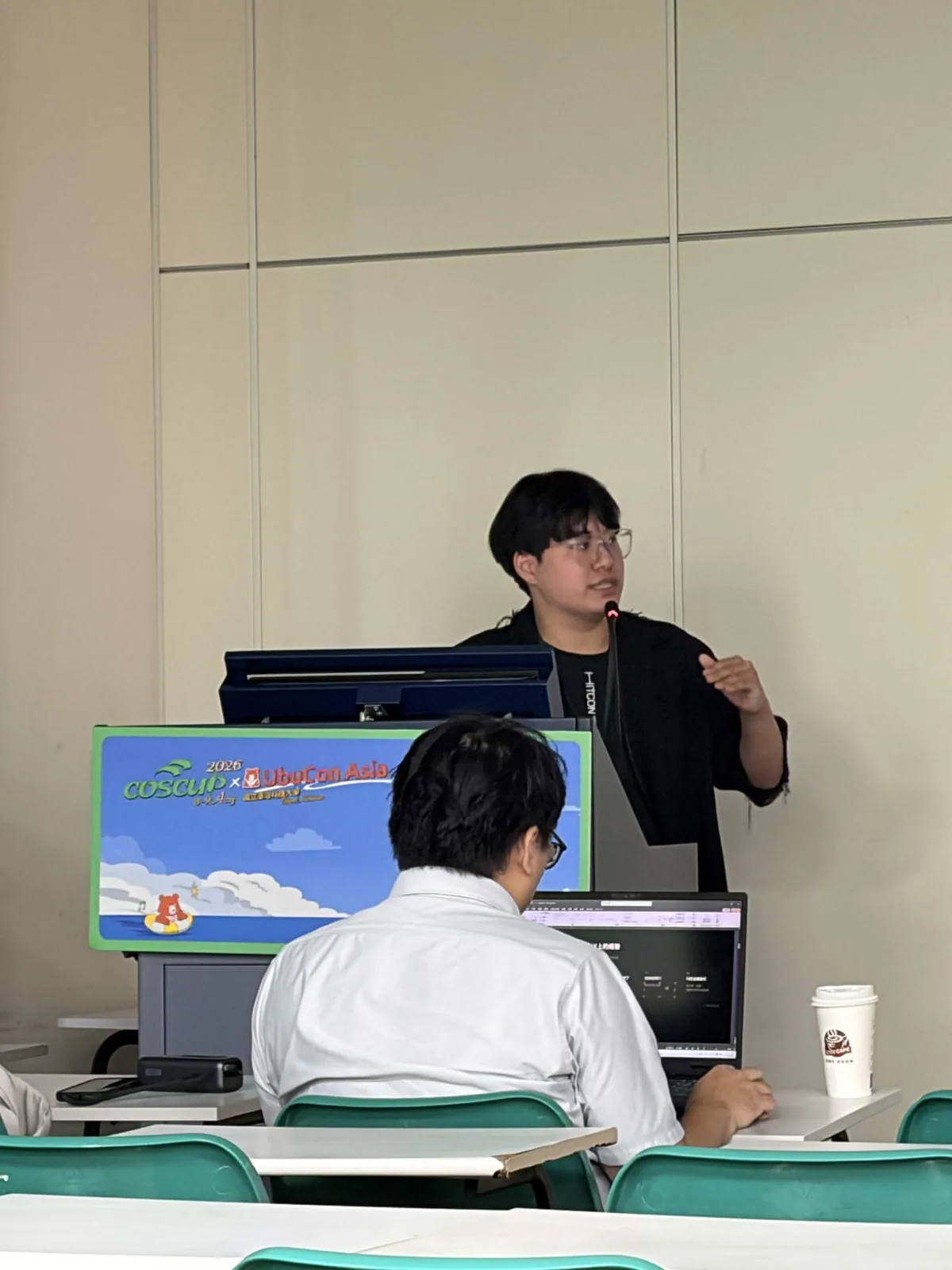 分享進行中的現場畫面